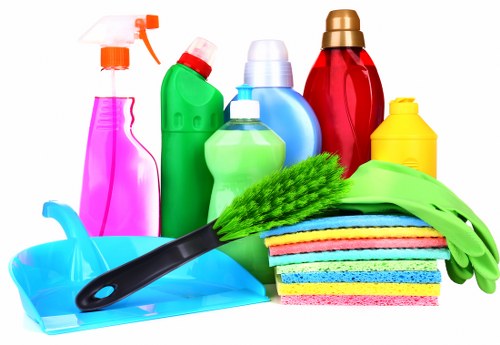 Professional domestic cleaning in a Clapham home kitchen