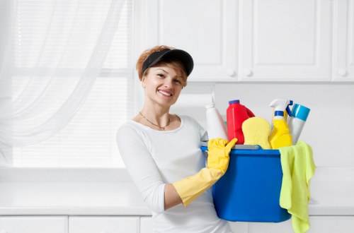 Deep cleaning bathroom as part of one off cleaning in Clapham