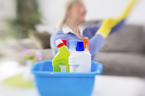 Keyboard-friendly navigation and readable content for Clapham cleaners website
