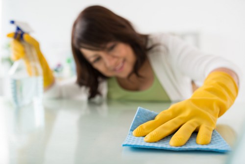 User managing cookie settings on Cleaners Clapham site