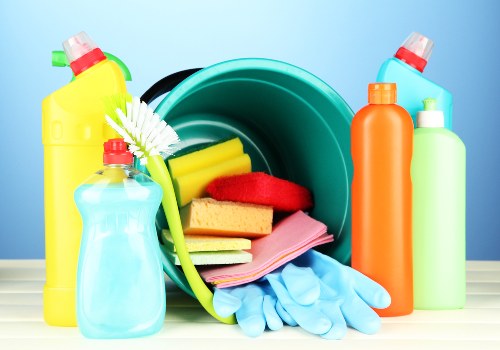 Assistive technology user reviewing local cleaners information with clear page structure